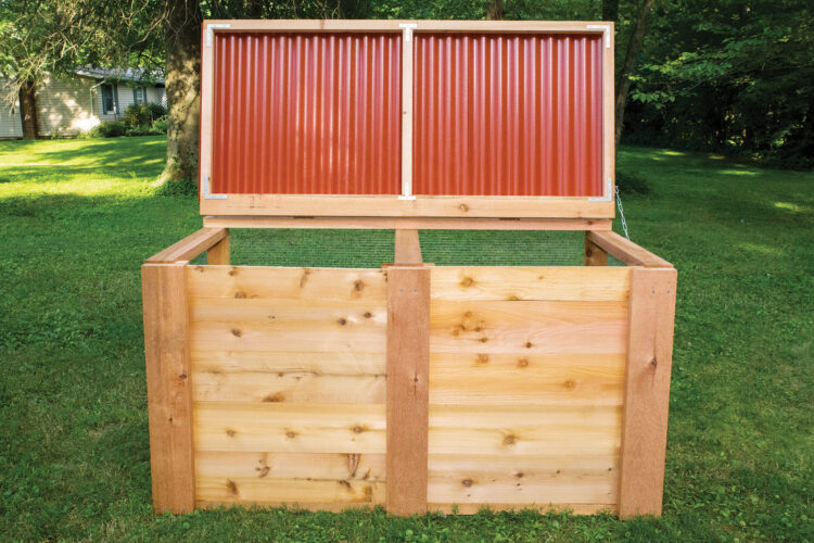 DIY Two-Bin Composter